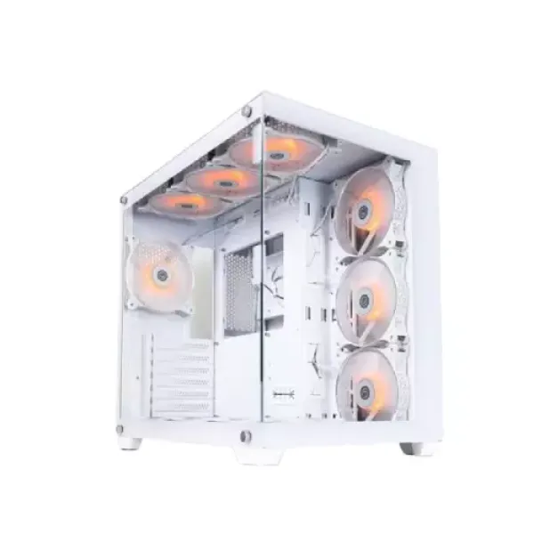Revenger Base Dynamic Mid Tower ATX Desktop Casing (White)